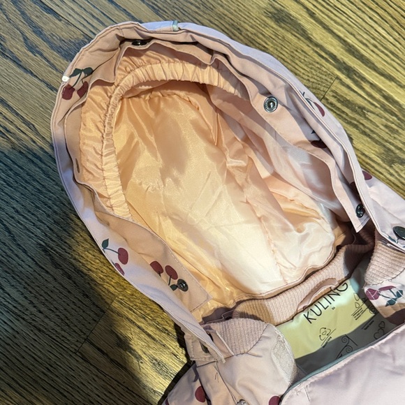 Kuling kids Pink Cherry Print Snowsuit - Picture 6 of 8